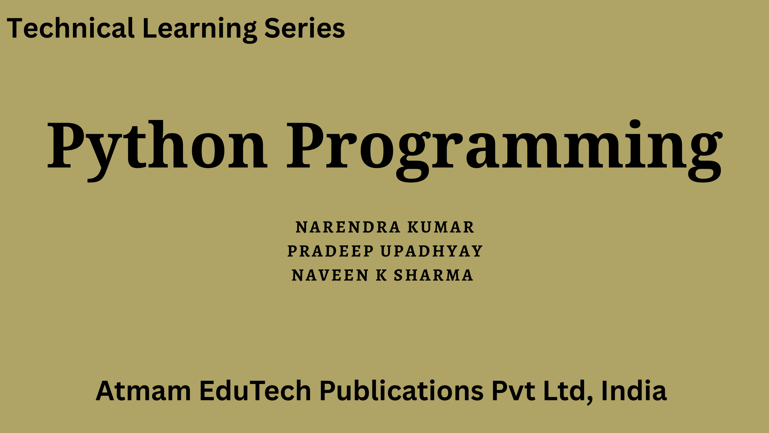 Python programming
